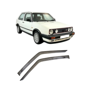 VW Golf 2 Front Windshield/Rain Deflectors 2 Piece
