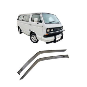 VW Microbus T3 Front Windshield/Rain Deflectors 2 Piece Gloss