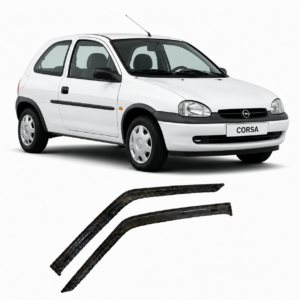 Opel Corsa 2 drs 2002+ Windshield/Rain Deflectors 2 Piece