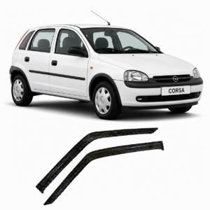 Opel Corsa 4drs 02+ Front Windshield/Rain Deflectors 2 Piece