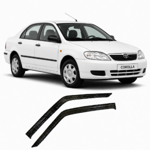 Toyota Corolla 2002-05 Front Windshield/Rain Deflectors 2 Piece